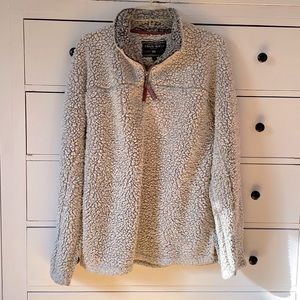True Grit Dylan Fleece in Frosty Tipped Pile - Small